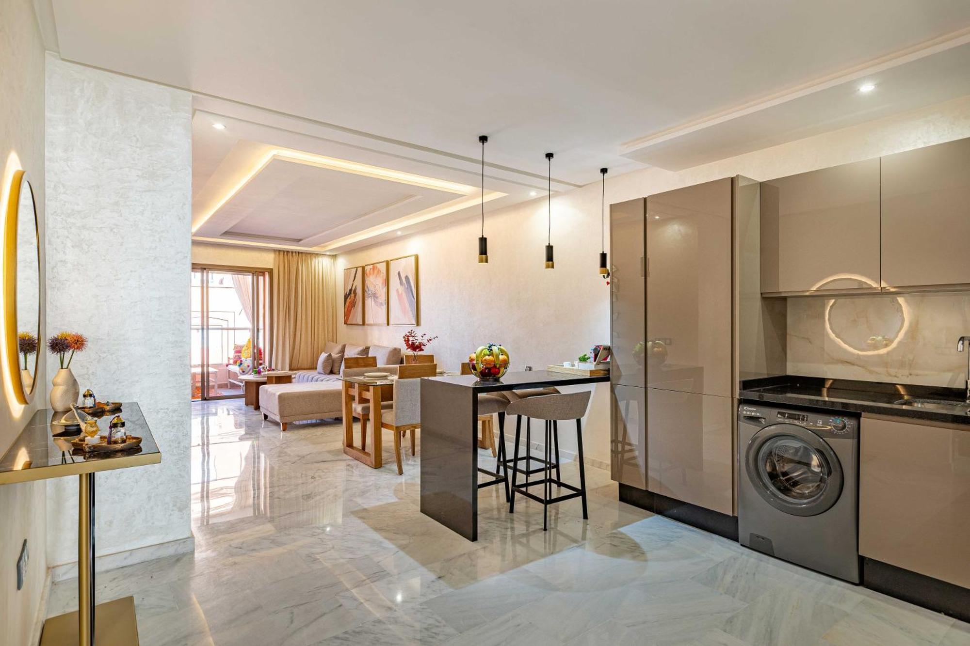 Magnifique Appartement Unique Et Central! Marrakesz Zewnętrze zdjęcie