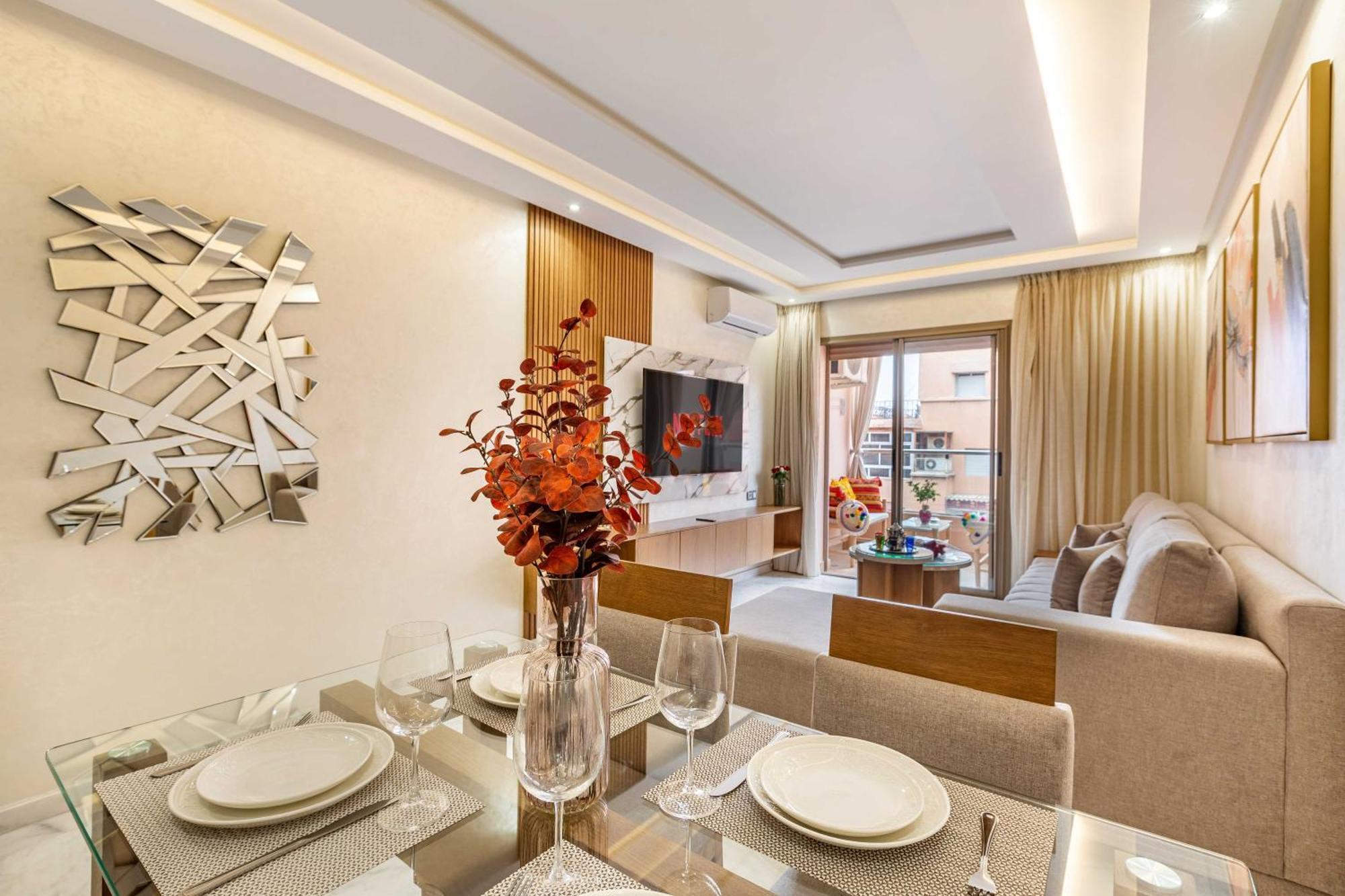 Magnifique Appartement Unique Et Central! Marrakesz Zewnętrze zdjęcie