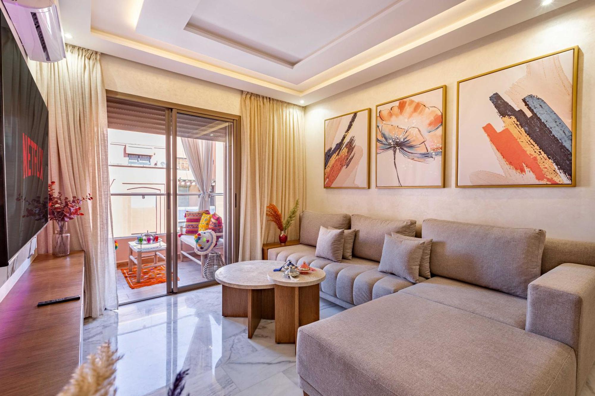 Magnifique Appartement Unique Et Central! Marrakesz Zewnętrze zdjęcie